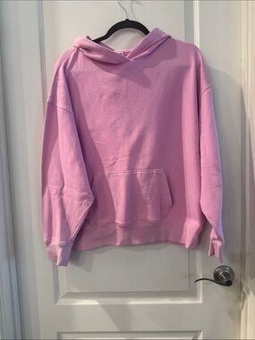 PINK Victoria's Secret Light Pink Oversized Hoodie